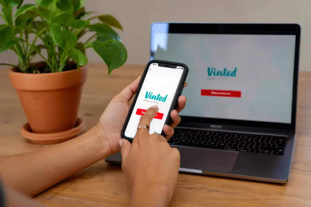 comment se déconnecter de Vinted