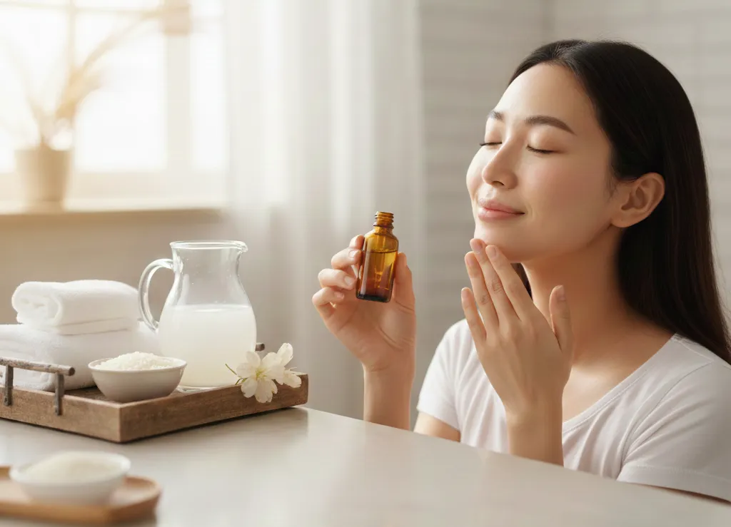 eau de riz visage
