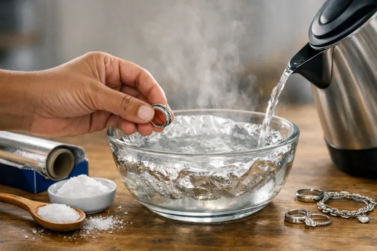 comment nettoyer bijoux en argent